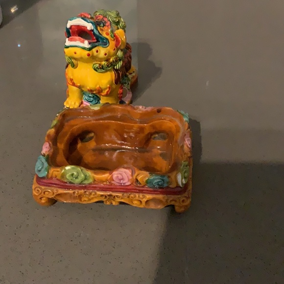 Vintage Chinese Lion Incense burner - Picture 3 of 4